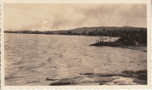 1934 Rocha Fotografia Vista De La Laguna Negra Vintage