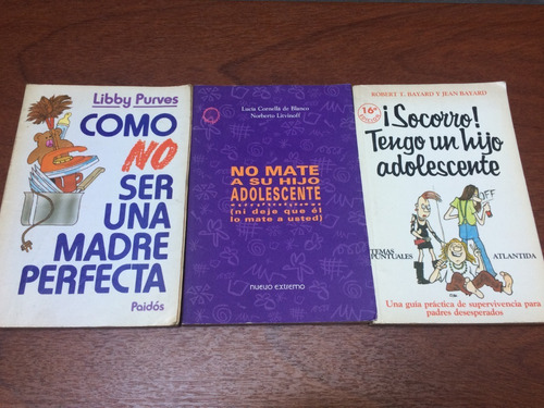 ¡socorro! Tengo Un Hijo Adolesc/no Mate A - Litvinoff/purves