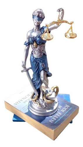 Themis Diosa De La Justicia 30 Cm Estatua, Escultura, Figura