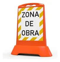 Comprar Barrera Señalizacion Protecion Vial Naranja Barricada Ba 66