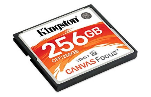 Canva Focus Compact Flash Memory Card 256gb Alto Para Dslr