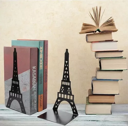 Sujetalibros originales baratos manualidades Estante para libros Eiffel  París : : Hogar y cocina