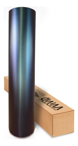 Vinilo De Fibra De Carbono Vvivid Chameleon 0.3m X 1.5m