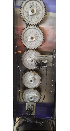 Horno Rosticero De 45 Pollos De Acero Inox Con Base Msi