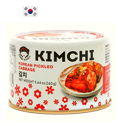 Kimchi Enlatado Ajumma Republic Corea 160 Gr 