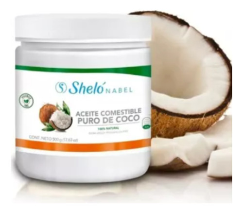 Aceite De Coco Comestible Extravirgen Sheló Nabel S801 500g