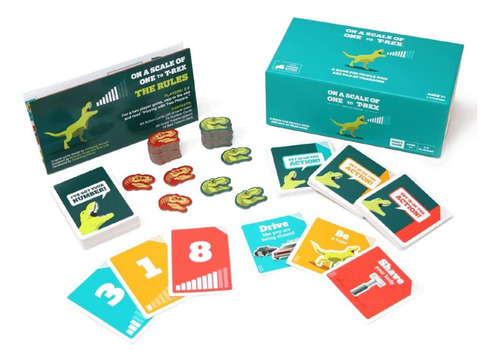 En Una Escala De 1 A T-rex - Juego De Mesa