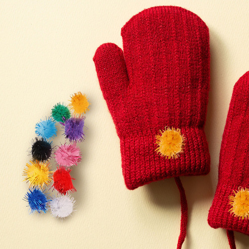 1000 Pompones Multicolores A Granel Para Manualidades Y Manu