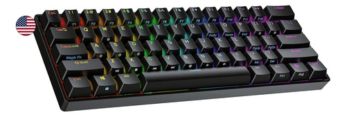 N60 Nova Nova 60% Forma De Formulario | Teclado De Juego Mec