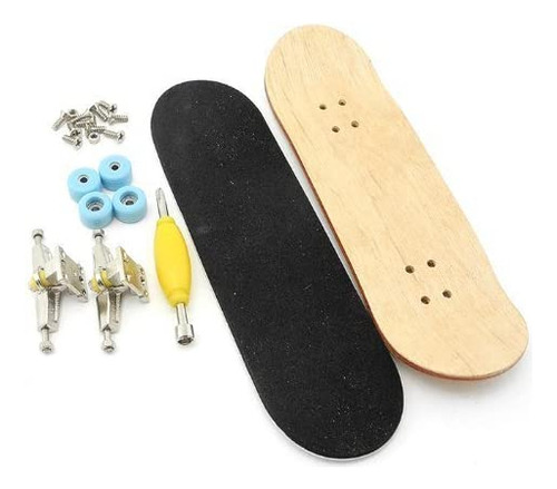 Isaddle Maple Fingerboard De Madera Con Blue Bearing Wheels