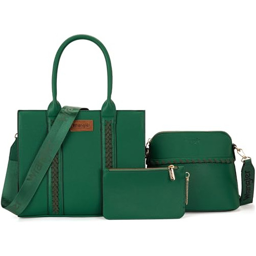 Carteras Wrangler Set 3u Disruptive Deep Green