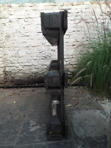 Porta-maceta / Jardin Vertical (reciclado De Pallet) Negro Liso (Usado)