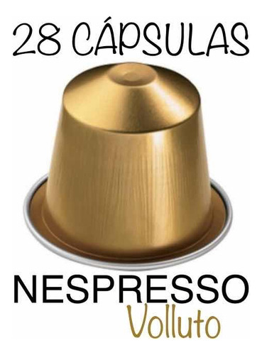 Cápsula Café Nespresso Volluto Original Kit Com 28 Cápsulas.