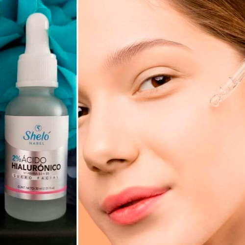 Acido Hialuronico Uso Cosmetico Suero Facial + B3 B5 30 Ml