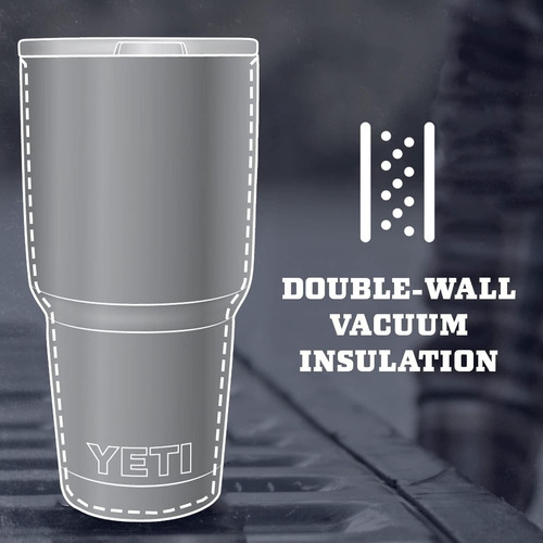 Vaso Térmico Rambler De Acero Inoxidable Yeti 30oz Magslider Mango Lisa