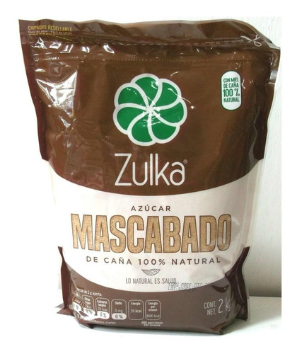 Envio Gratis! Azucar Zulka Mascabado 4 Kg 100% De Cana