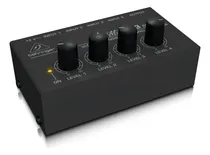 Comprar Micro Mixer Behringer Mx400 Mezclador 4 Canales Bajo Ruido
