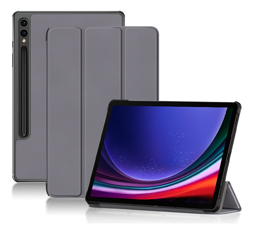Funda Smart Book Para Samsung Galaxy Tab S9+/s9 Fe+ 12.4