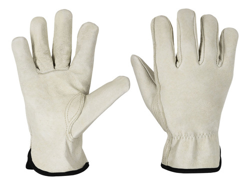 Guantes De Piel De Cerdo Tipo Operador Truper