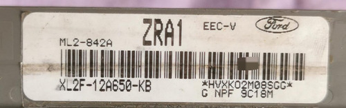 Computadora Motor Ford Explorer 1999-2000 4.0 Xl2f-12a650-kb (Usado)