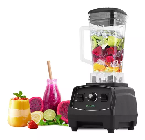 Licuadora Vitamix 5200, de grado profesional, con recipiente autolimpiante  de 64 onzas, en color negro/gris