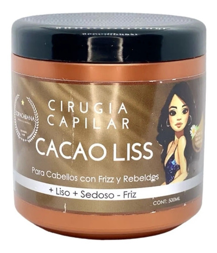 Máscara Cirugía Capilar Cacao Liss