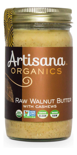 Artisana Organics - Mantequilla De Nuez Cruda Con Anacardos 