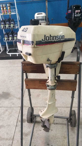 Motor De Popa Jonhson 4 Hp 1998 12 X Cartao