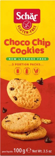 Schar Pack 5 Galletas Choco Chips Sin Gluten