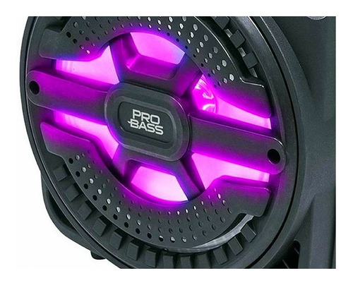 Bafle Probass Wave 8 Pulgadas Amplificado Portatil 250rms