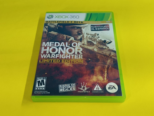 Medal Of Honor Warfighter Limited Edition  Xbox 360 