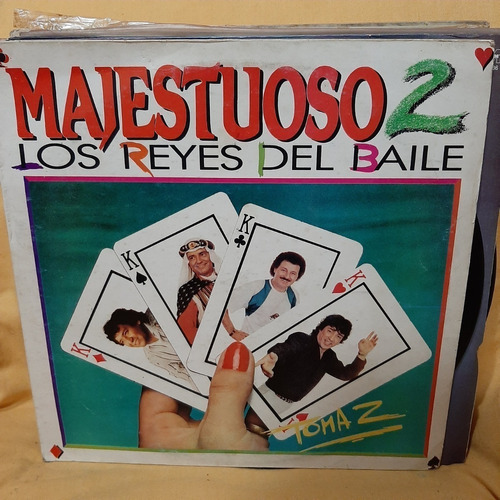 Vinilo Majestuoso 2 Los Reyes Del Baile Alcides C1