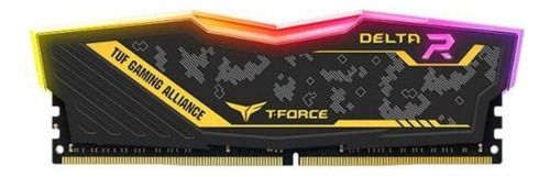 Memoria RAM T-Force Delta TUF Gaming Alliance RGB gamer 16GB 2 Team Group TF9D416G3200HC16CDC01