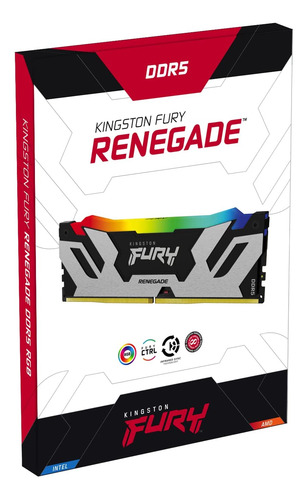 Kit Memoria Ram Kingston Fury Renegade Rgb Ddr5 32gb 6400mts