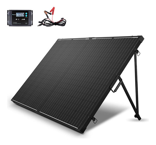 Panel Solar Plegable 100w 12v Monocristalino Con Estuche Imp