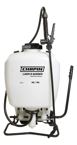 Chapin 60114 - Rociador De Mochila De 4 Galones Con Sistema