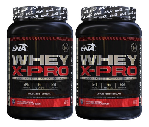 2 Whey X Pro Ena Proteina + Creatina Crecimiento Muscular