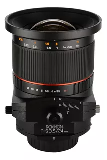 Lente Rokinon Tsl24m-n 24mm F / 3.5 Tilt Shift Para Nikon