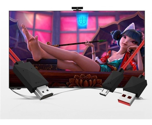 Cabo Adaptador Micro Usb Mhl Para Hdmi Galaxy S3 S4 S5 S6