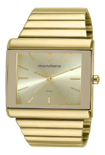 Relógio Mondaine Feminino Dourado 32337lpmvde1