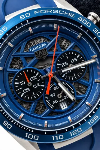 Relógio Masculino Tag Heuer F1 Porsche Skeleton 44mm