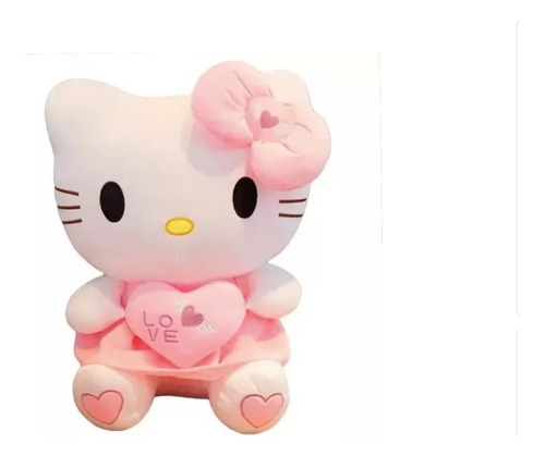 Peluche Hello Kitty Kawaii 40 Cms Terciopelo Suave
