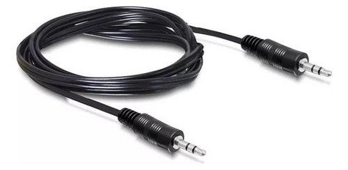 Cable Auxiliar Audio Plug 3.5mm Macho-macho 1,5mt 2u Otiesca