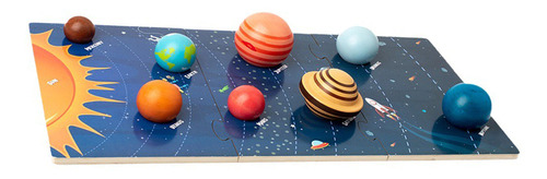 Juego Solar System Planet Toys Puzzle E