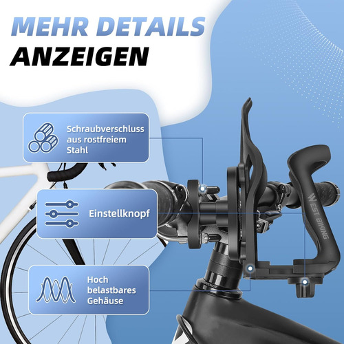 Soporte Para Botella De Agua Para Bicicleta Y Motocicleta
