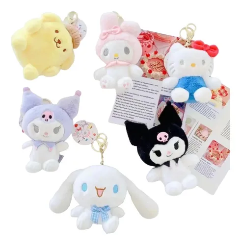 F Peluche Llavero Hello Kitty Y Sus Amigos 12 Cms