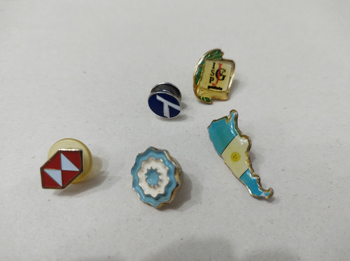Combo Pin Varios Argentina Hsbc Jvg