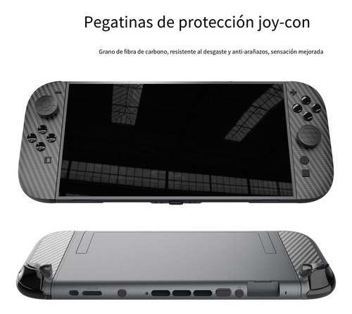 Dlsqkit Switch2: Tapones De Silicona + Adhesivos + Cubre Pol
