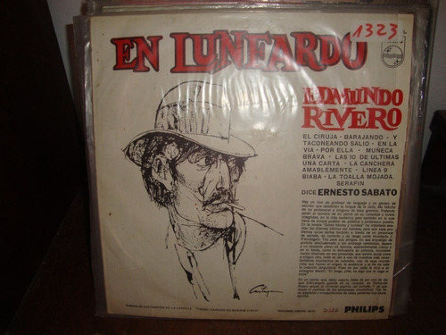 Vinilo Edmundo Rivero Ernesto Sabato En Lunfardo T3