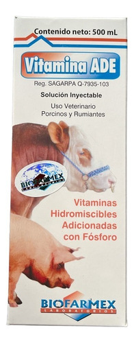 Vitamina Ade Biofarmex De 500 Ml